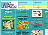 Website Der Kölner Malkasten von ARTart - Norbert Conzen